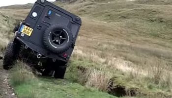 Green Laning at Happy Valley & Bearded Lake, Wales in Defenders & Pinzgauer – Part2