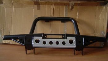 BARBARIAN WINCH BUMPER   LAND ROVER  DEFENDER