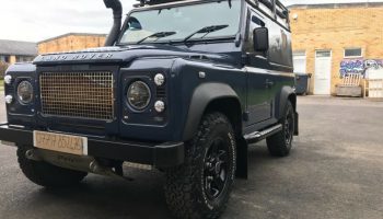 Landrover Defender 90 2.4 TDCI County Hardtop Blue