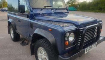 Land Rover Defender 90 Td5  2006  One of the last of the line   Solid  Drives A1