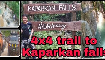 Kaparkan Falls with Team FSR OFFROAD 4X4 trail Fj Cruiser Hilux LC 80 Patrol Ranger