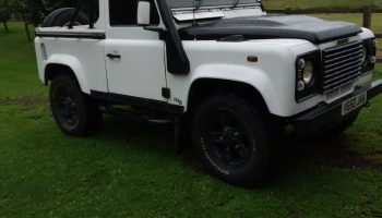 Land rover defender pick up 90 1999 Td5 galvanised chassis