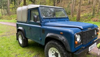 Landrover defender 90. Galvanised chassis. 97,000 miles 2002.