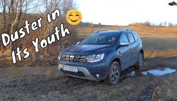 Dacia Duster Old Driving Footage – Soft Mud Offroad