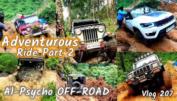Extreme Offroad Part2. Adimaly To Munnar Adventures Ride Jeep Trailhawk Bolero Thar Jeep1992. Riview