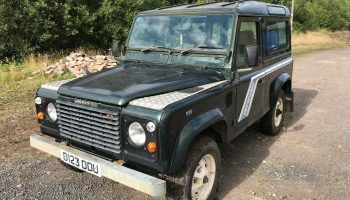 land rover defender 90 rolling restoration barn find