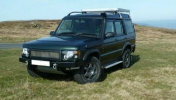 Land Rover Discovery 2 Td5 / V8 Heavy Duty 5mm Steel Winch Bumper DA5645