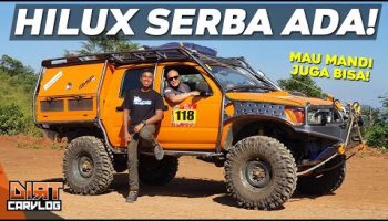 HILUX PAKET LENGKAP BUAT OFFROAD EKSPEDISI | DIRT CARVLOG #352