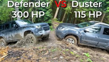 Land Rover Defender 2021 vs Dacia Duster Offroad