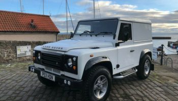 2011 LANDROVER 90 DEFENDER WHITE