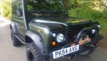 Land Rover Defender 90 County  2004  Very solid  Long mot  Drives great