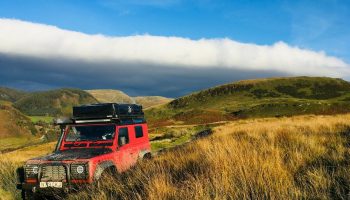 Land Rover Defender 90 overland camper 300tdi galvanised chassis