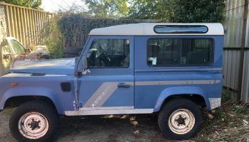 LAND ROVER DEFENDER 90 1998 DIESEL 6 SEATER SPARES OR REPAIR PROJECT