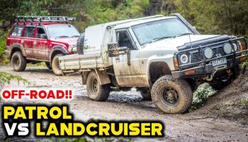 Patrol VS Landcruiser OFFROAD! Which 4×4 had to WINCH?? First time back 4WDING!!