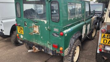 1985 land rover defender 90 v8 USA exportable