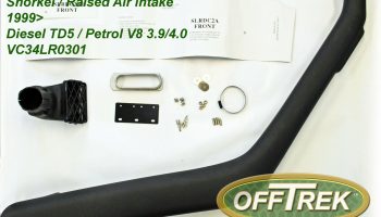 DISCOVERY 2 Land Rover SNORKEL / Raised air intake TD5 & V8 (98-04) VC34LR0301
