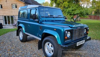 2000 LAND ROVER DEFENDER 90 TD5 CSW COUNTY STATION WAGON COBAR BLUE