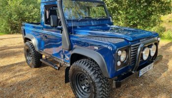 Land Rover Defender 90 TD5 Pick Up with 3rd Seat