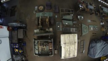 Land Rover Defenders have gutters